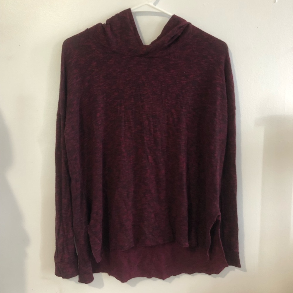AE Red Hooded top